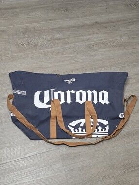 Corona Extra Canvas Weekender Bag Or Beach Tote 18 Bottles Crossbody